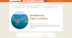 Desktop Screenshot of east-london.gomania.co.za