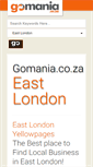 Mobile Screenshot of east-london.gomania.co.za