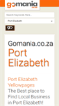 Mobile Screenshot of port-elizabeth.gomania.co.za